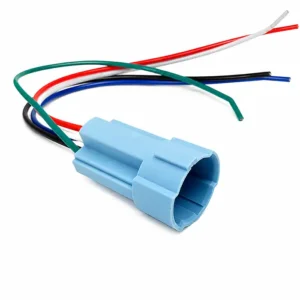 Round Switch Push Button Harness, Suits 16mm Models