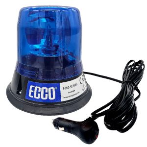 ECCO 5813B-MG Blue Beacon Magnet Rotating Halogen