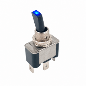Toggle Switch On Off SPST Blue LED – 30A 12V