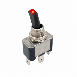 Toggle Switch On Off SPST Red LED – 30A 12V
