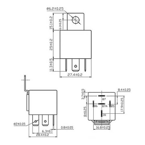 Relay Switch 48788 483013 for Scag SMST-72A SMT-52A SMT-61A SMTC-40
