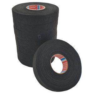 Tesa 51608 Wire Harness Tape Cloth PET Fleece High Temp 105°C 19mm x 25m 8 Rolls