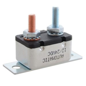Circuit Breaker Auto Reset 6A–50A Stud Type Metal SAE J553