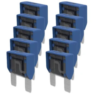 60A MAXI Blade Fuse 32V Blue Automotive Fuse 10 Pack
