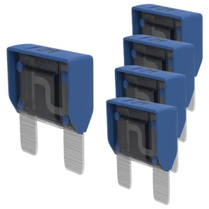 60A MAXI Blade Fuse 32V Blue Automotive Fuse 5 Pack