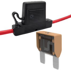 70A Maxi Blade Fuse Holder Weatherproof Inline Pre-Wired Cable 12V 24V Heavy Duty