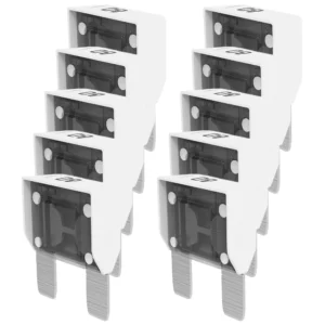 80A MAXI Blade Fuse 32V White Automotive Fuse 10 Pack
