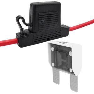 80A Maxi Blade Fuse Holder Weatherproof Inline Pre-Wired Cable 12V 24V Heavy Duty