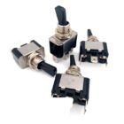 Toggle Switch On Off SPST Blue LED 30A - view 2