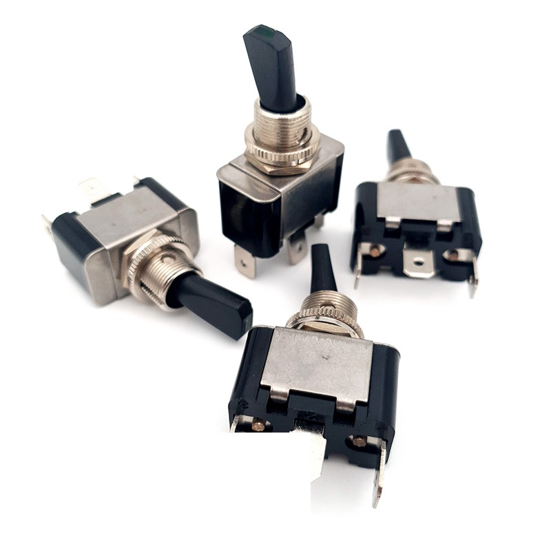 Toggle Switch On Off SPST Blue LED 30A - view 2