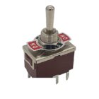 Toggle Switch On Off On DPDT centre-off 15A 6-pin KN3C-203