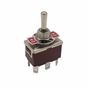 Toggle Switch DPDT Momentary Both Sides KN3C-223