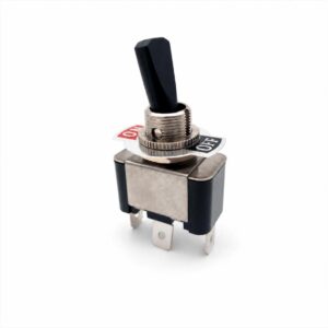 Toggle Switch On/Off SPST Red LED illuminated - 30A 12V