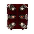 Toggle Switch TS-041 DPDT rear terminal pins numbered 1-6