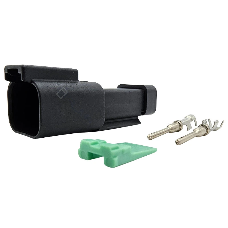 alna-dt04-2p-connector-kit DEUTSCH DT04-2P two-way receptacle half kit with crimp contacts