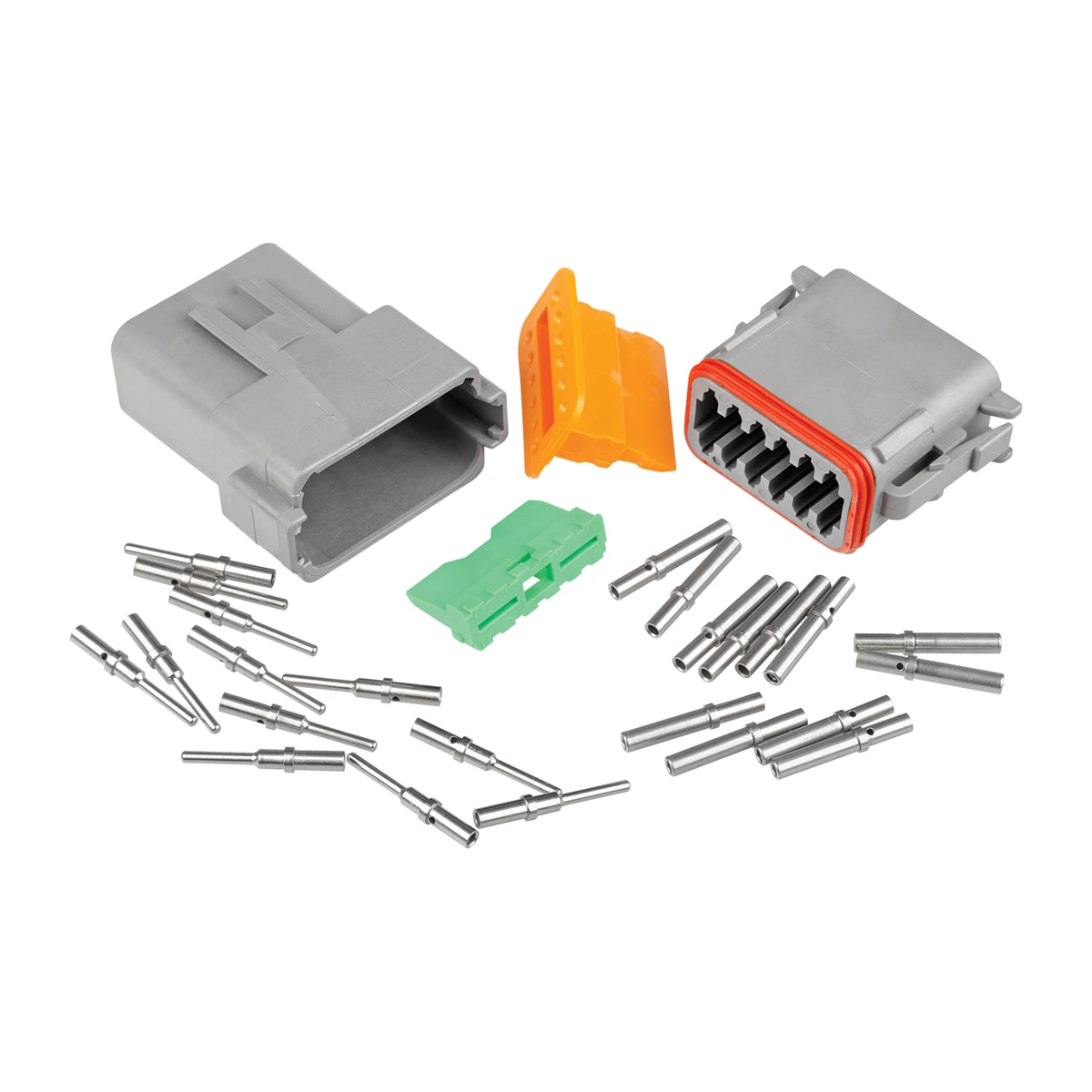 alna-dt12-3-genuine-connector-kit DEUTSCH DT12-3 DT 12-Way Full Connector Kit – Nickel-plated solid contacts