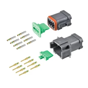 DEUTSCH DT8-4-CAT 8-way CAT Spec full connector kit with gold contacts