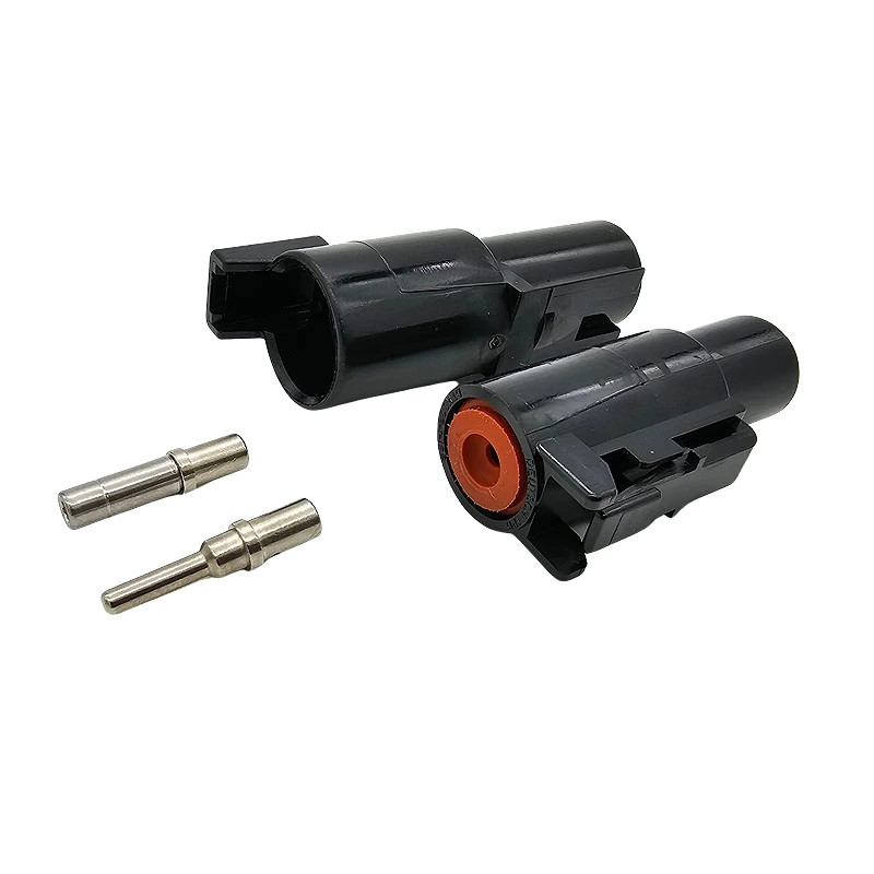 alna-dthd12-1-connector-kit DEUTSCH DTHD12-1 25A single-pole full connector kit with plug, receptacle and contacts