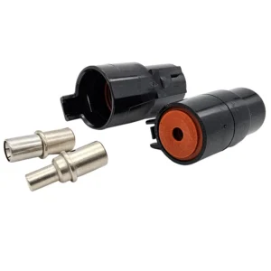 DEUTSCH DTHD4-1 100A single-pole full connector kit with plug, receptacle and contacts