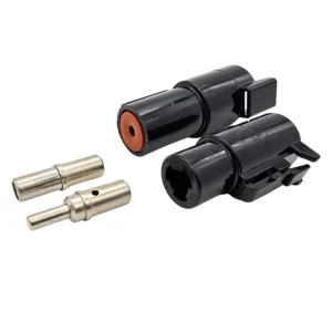 DEUTSCH DTHD8-1 60A single-pole full connector kit with plug, receptacle and contacts