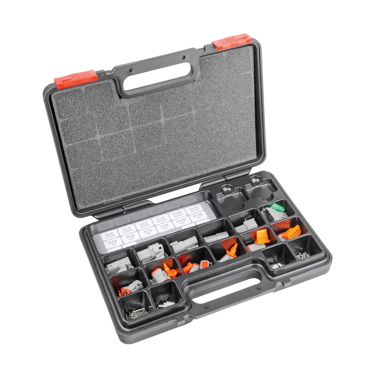 deutsch-dtkit-1-workshop-alna DEUTSCH DTKIT-1 DT Connector Assortment Kit, Solid Contacts in an organised storage case