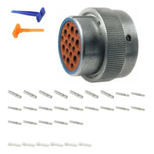 DEUTSCH M36-24-19SE 19-way HD30 plug connector half kit with socket contacts and supplied accessories