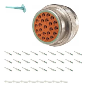DEUTSCH M36-24-23PN 23-way HD30 plug connector half kit with pin contacts and supplied accessories