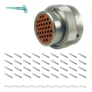 DEUTSCH M36-24-31ST 31-way HD30 plug connector half kit with socket contacts and supplied accessories