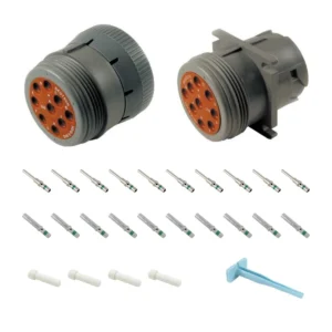DEUTSCH P10-9-96K HD10 9-way connector kit with housings, contacts, sealing blanks and removal tool