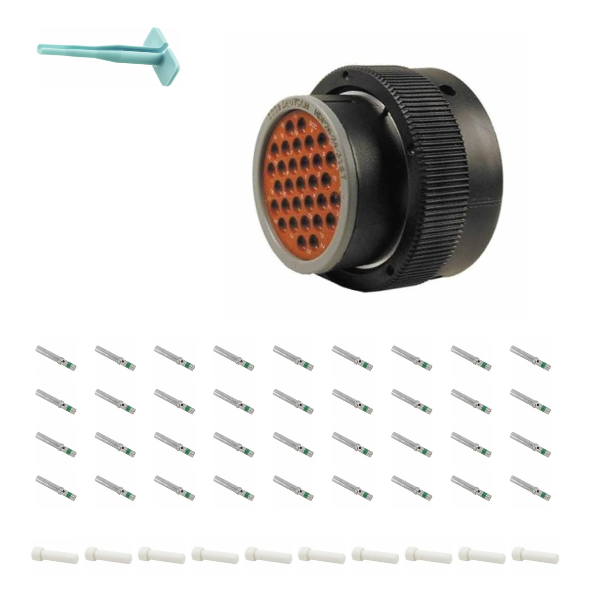 deutsch-p26-24-31st-hdp20-alna-kit-v4 DEUTSCH P26-24-31ST 31-way HDP20 plug connector half kit with socket contacts and supplied accessories