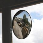 DuraVision convex mirror for industrial site safety