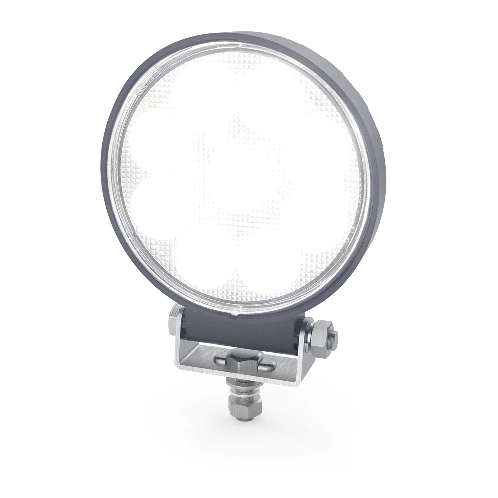 ECCO E92005W 9 LED Round Flood Work Lamp 12โ24V illuminated