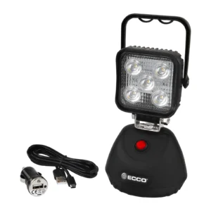 ECCO EW2461-1.5m Rechargeable Magnetic Square LED Work Light