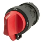 Cole Hersee 75920 300A SPST Battery Master Disconnect Switch, red handle