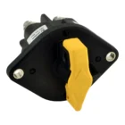 Cole Hersee 880175 500A Dual Pole Battery Master Switch, yellow handle