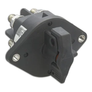 Cole Hersee 880175 500A Dual Pole Battery Master Switch, black handle
