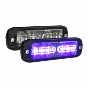 ECCO ED3800 VIZ series ultra thin directional LED with HINVII illumination, unlit and lit