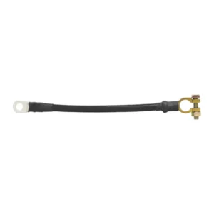 Pre-made 2 B&S battery starter cable with eye lug and battery terminal clamp