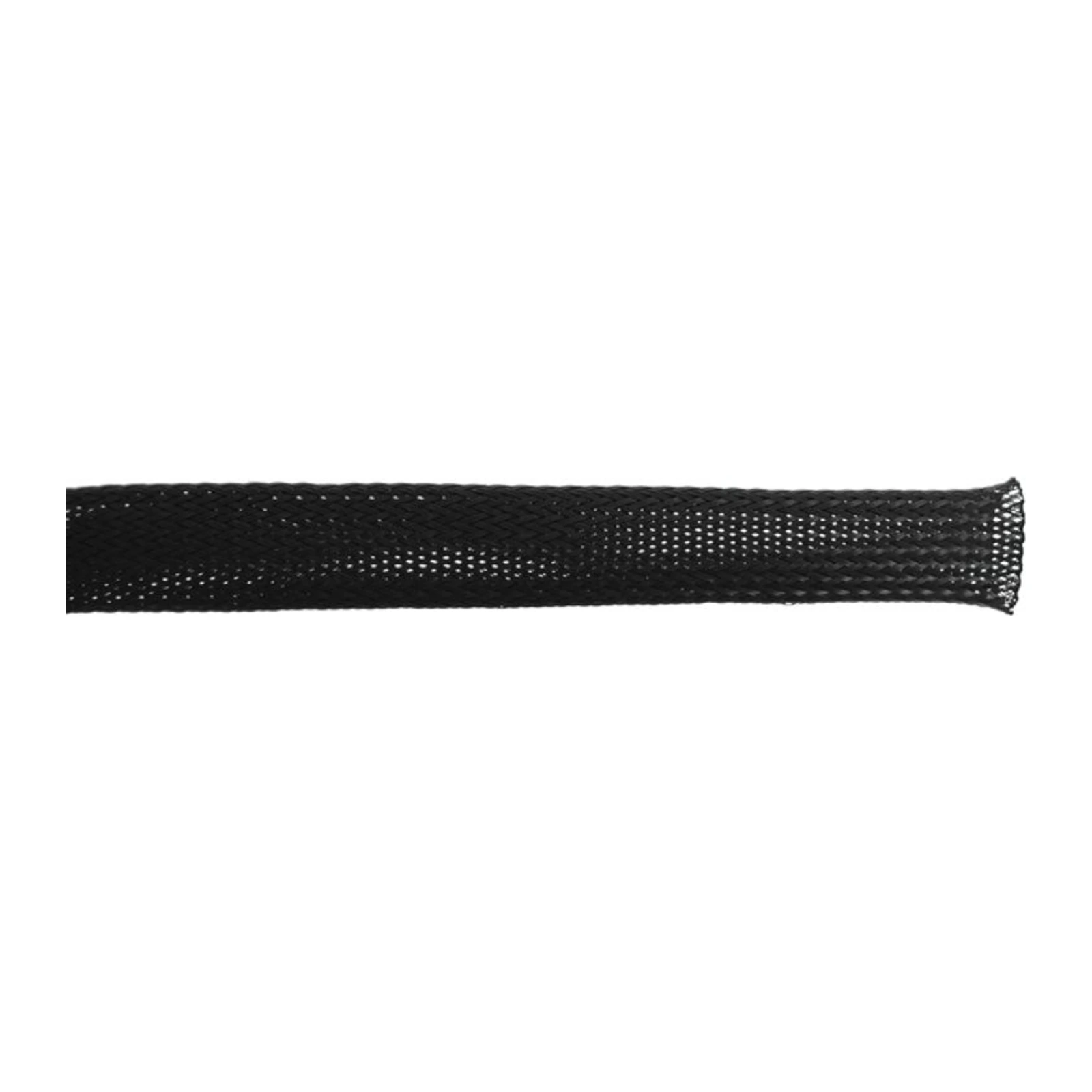 Black braided expandable sleeving 19mm Black braided expandable sleeving 19mm