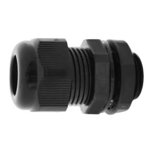 LV Automotive black nylon IP68 cable gland
