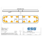 ECCO 12-80014-E lightbar module layout