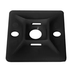 LV Automotive black nylon 6/6 cable tie mount