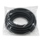 Black split convoluted tubing 10mm 10m bag