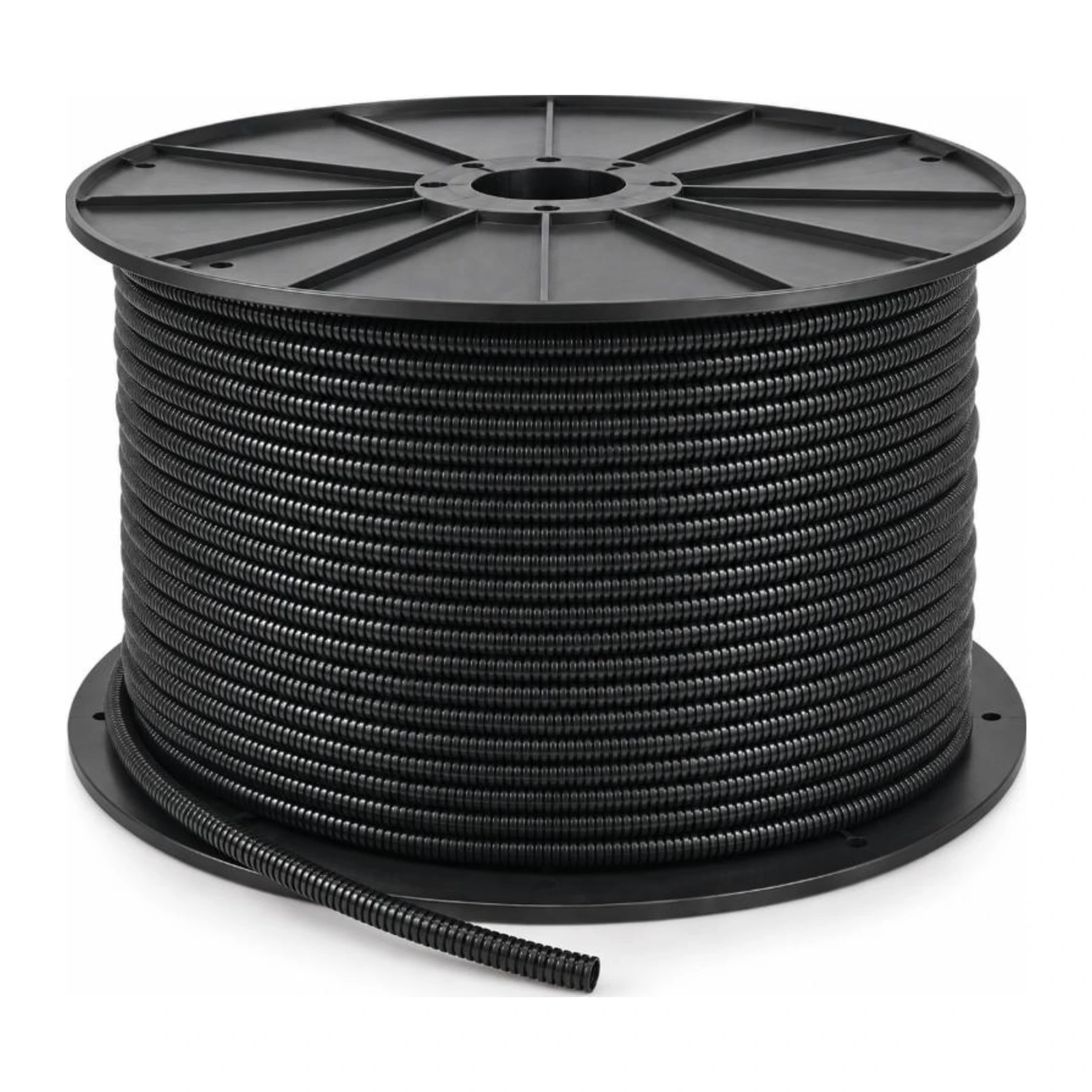 Black split convoluted tubing 10mm 250m spool Black split convoluted tubing 10mm 250m spool