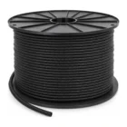 Black split convoluted tubing 13mm 1000m spool