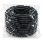 Black split convoluted tubing 13mm 30m bag