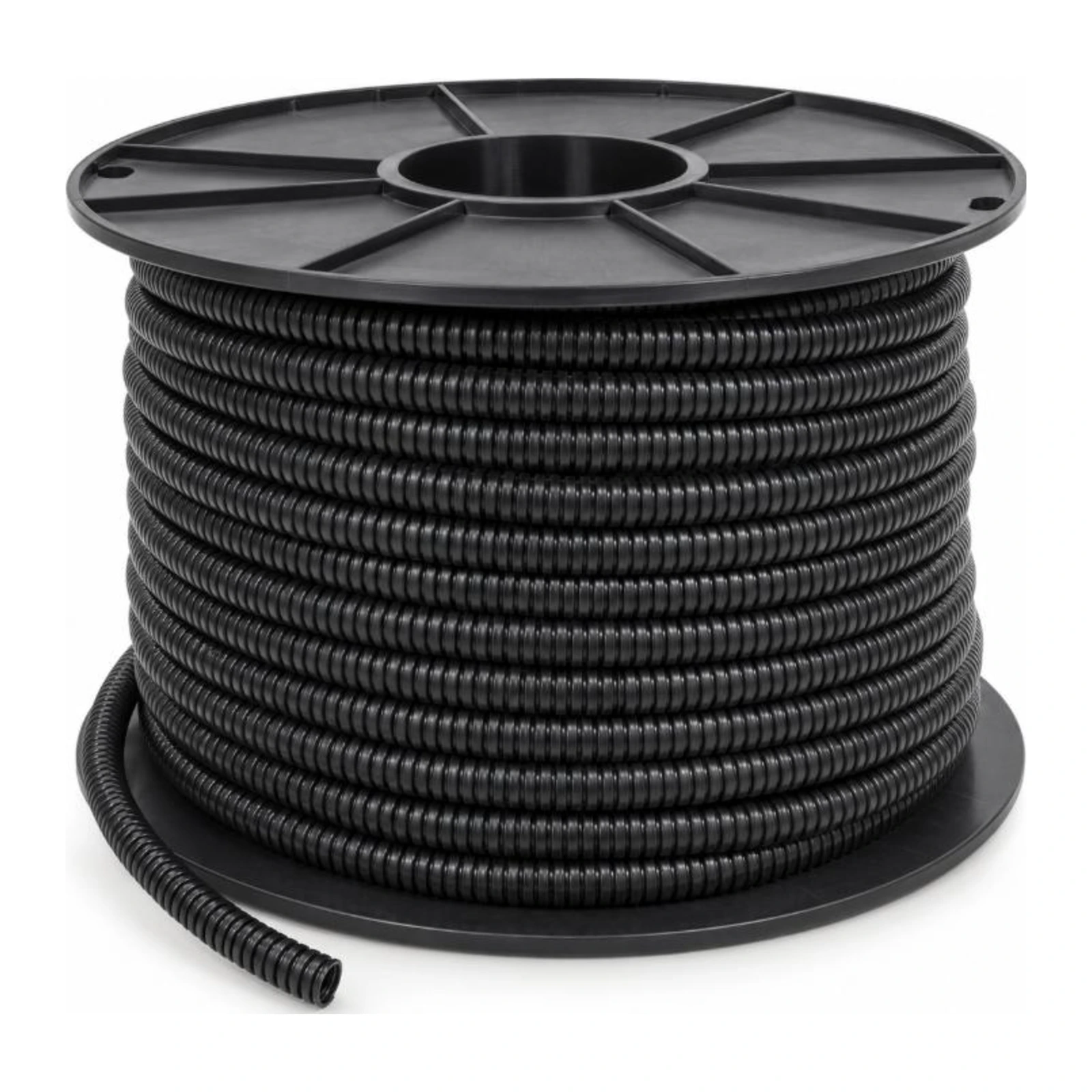 Black split convoluted tubing 13mm 75m spool Black split convoluted tubing 13mm 75m spool