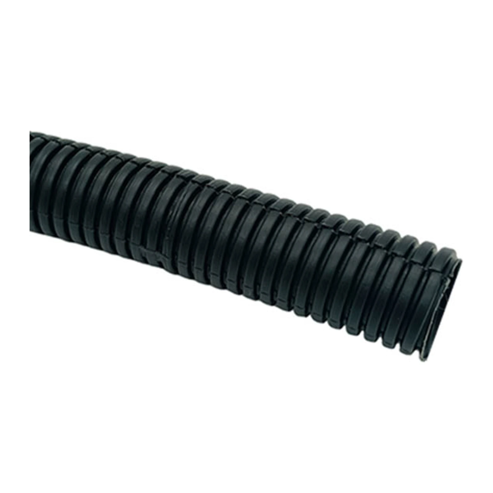 Black split convoluted tubing 13mm