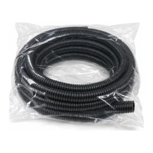 Black split convoluted tubing 16mm 10m bag