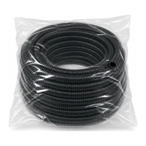 Black split convoluted tubing 20mm 30m bag